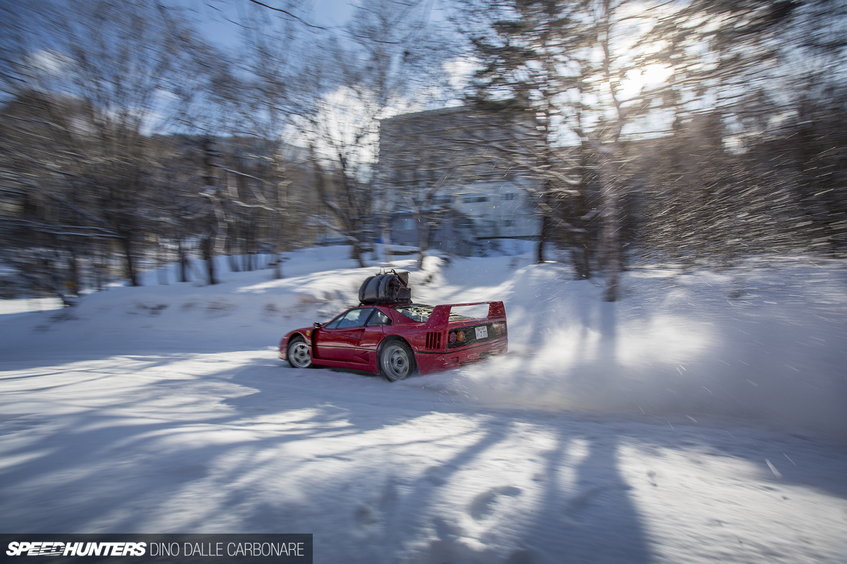 Remember That Ferrari F40 In The Snow?