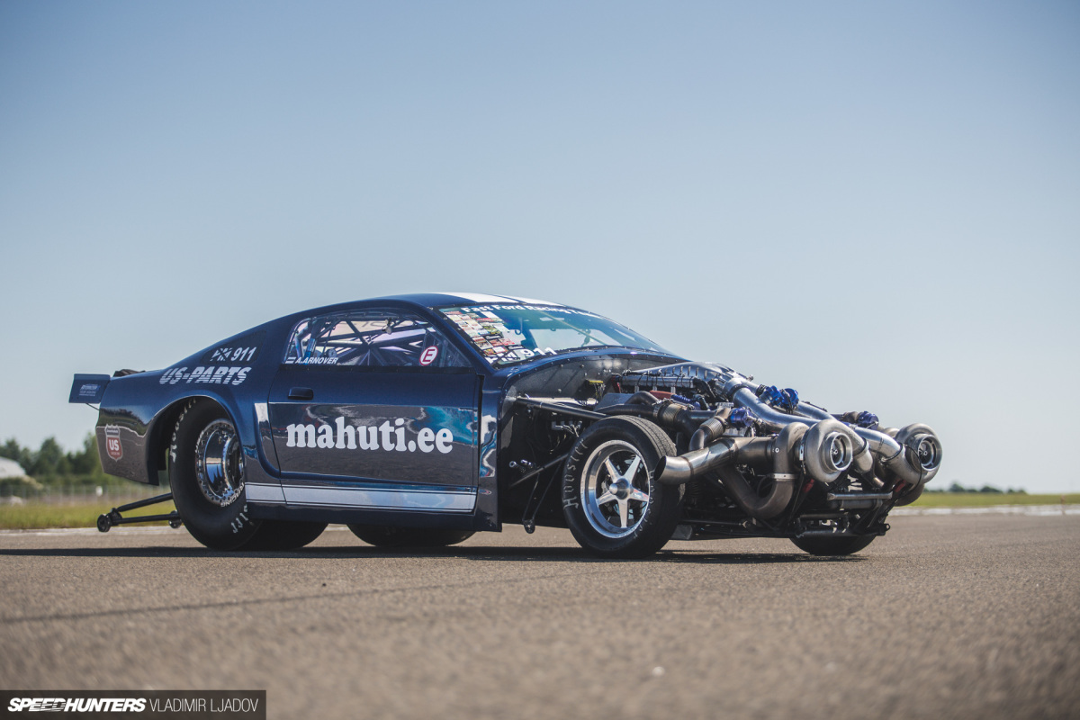 Gone In 5 Seconds: Breaking Records With A 3,500hp Small Block Ford V8