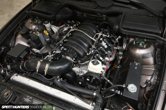 Speedhunters_Brandon_Miller_E39 engine bay