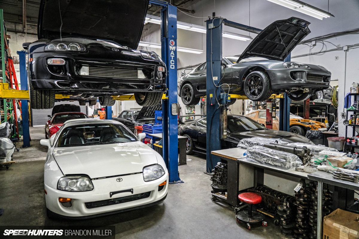 Freed Engineering: The A80 Supra & 2JZ Swap Shop