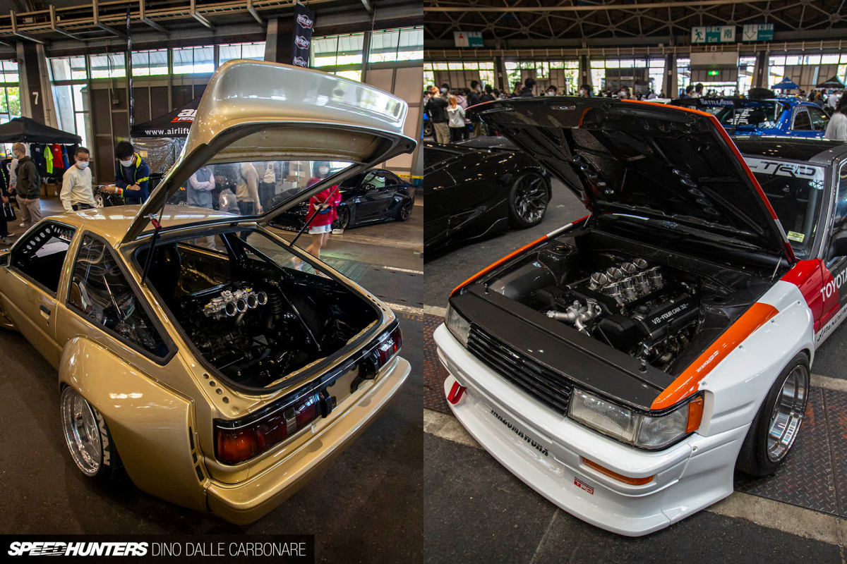 Two AE86s Pushing The Engineering Envelope