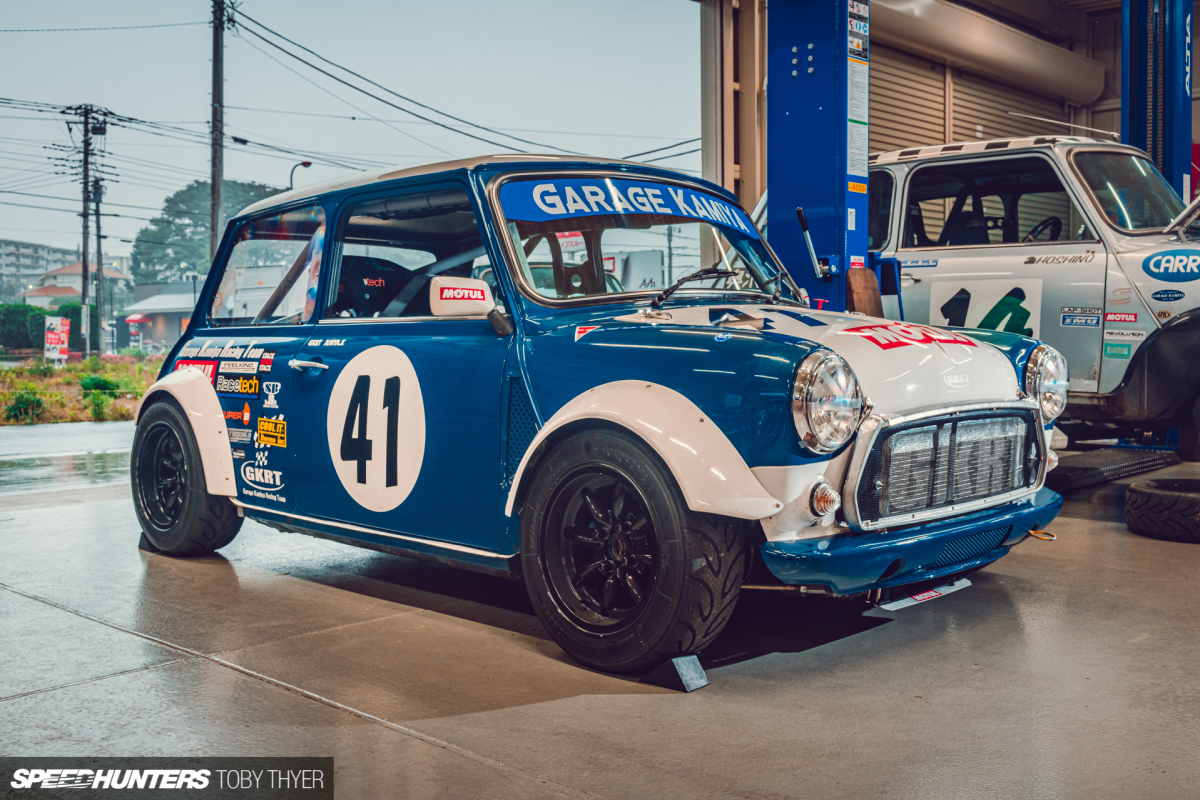 classic mini track car