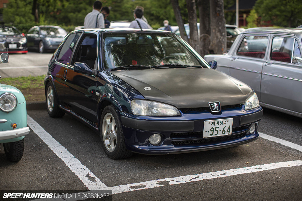 modified modded car - Peugeot 106 French hatchback Stock Photo - Alamy