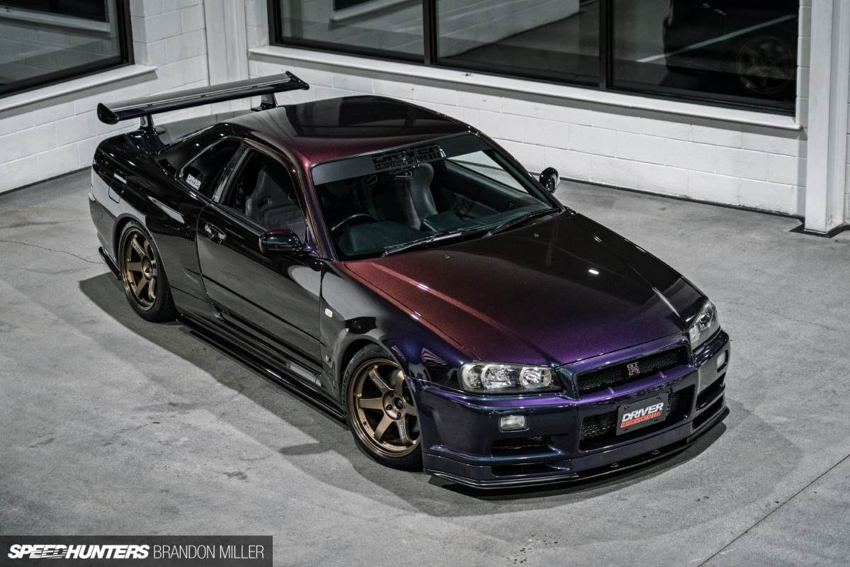 skyline r34 midnight purple price