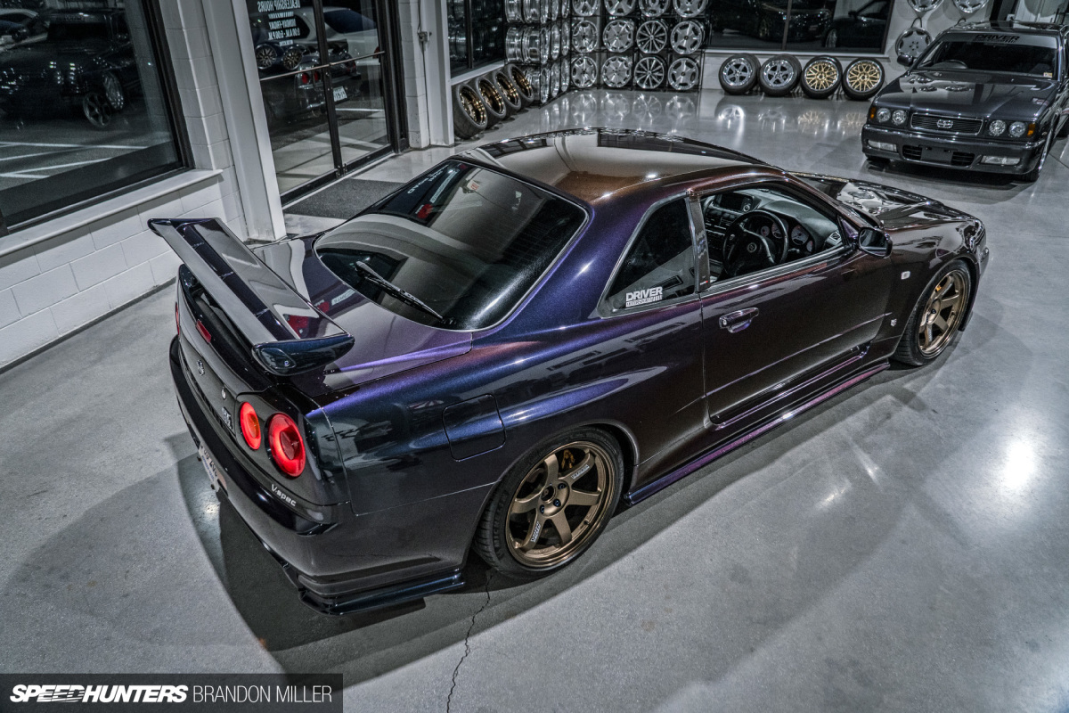 A Big Boosting R34 Skyline Gt R V Spec Speedhunters 