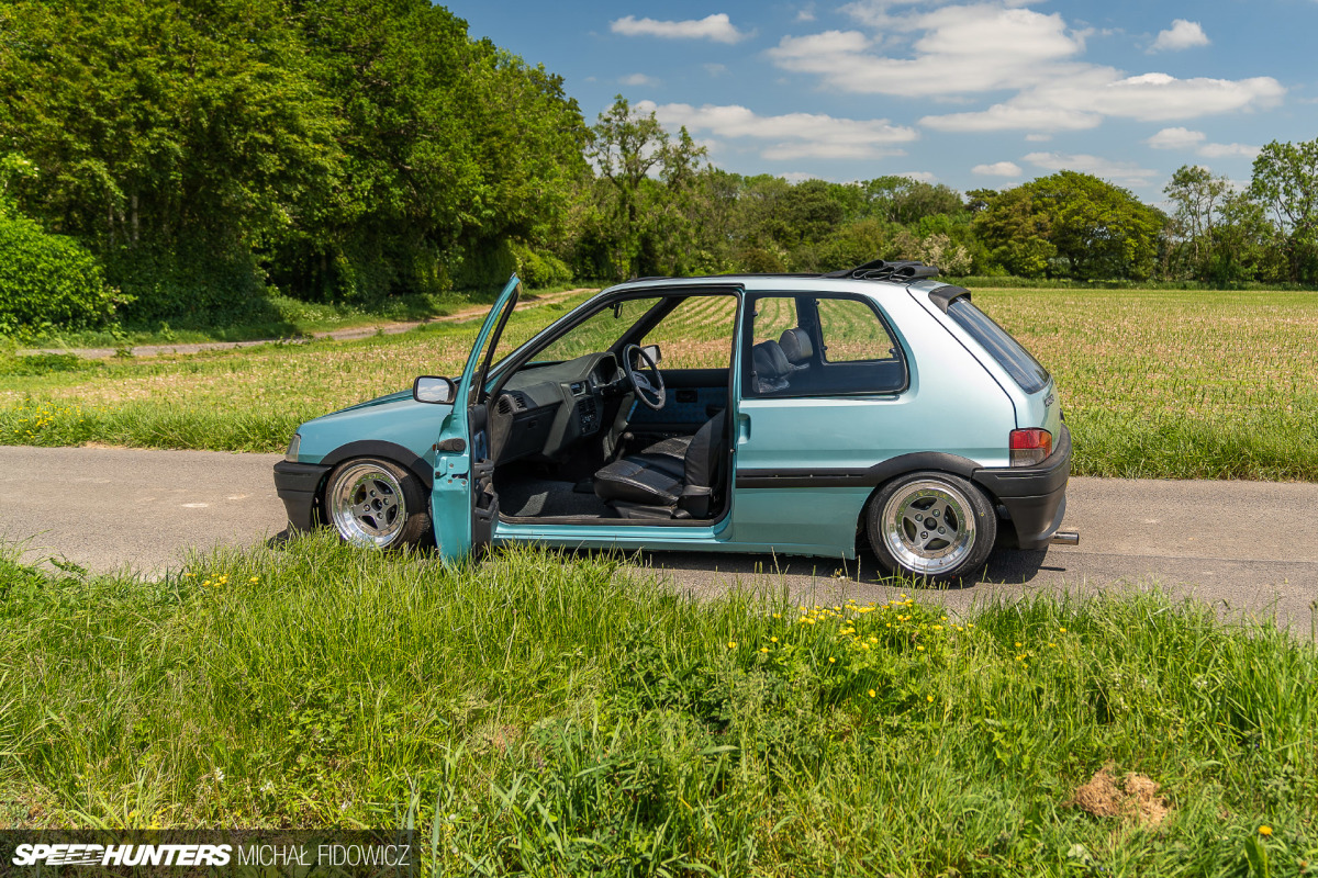 Huamade For Peugeot 106 Gti slammed Lowered Car Silhouette