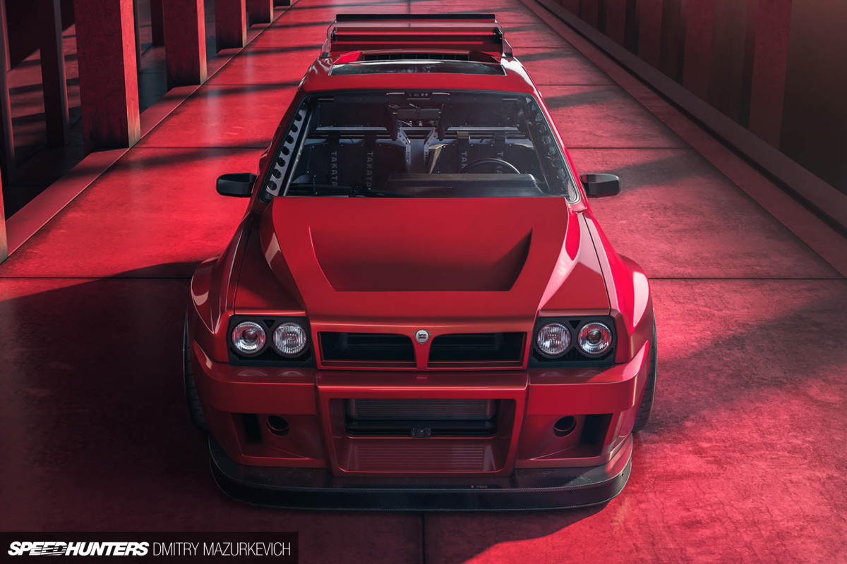The (Digital) Evolution Of A Group B Lancia Delta