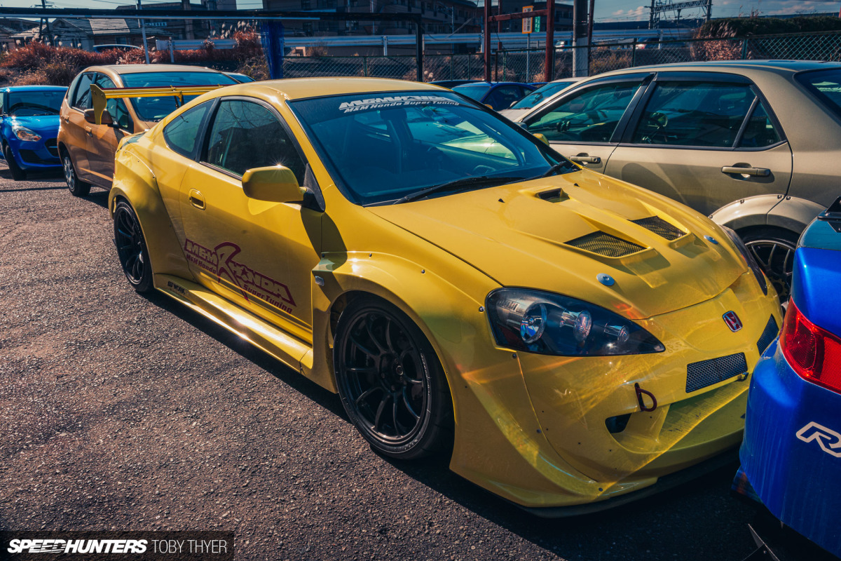 M&M Hyper Wide Body Kit, Mugen Type (FRP) For Acura RSX, 52 OFF