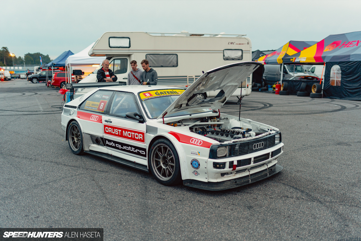 The Evolution Of An Audi Quattro Time Attack Monster