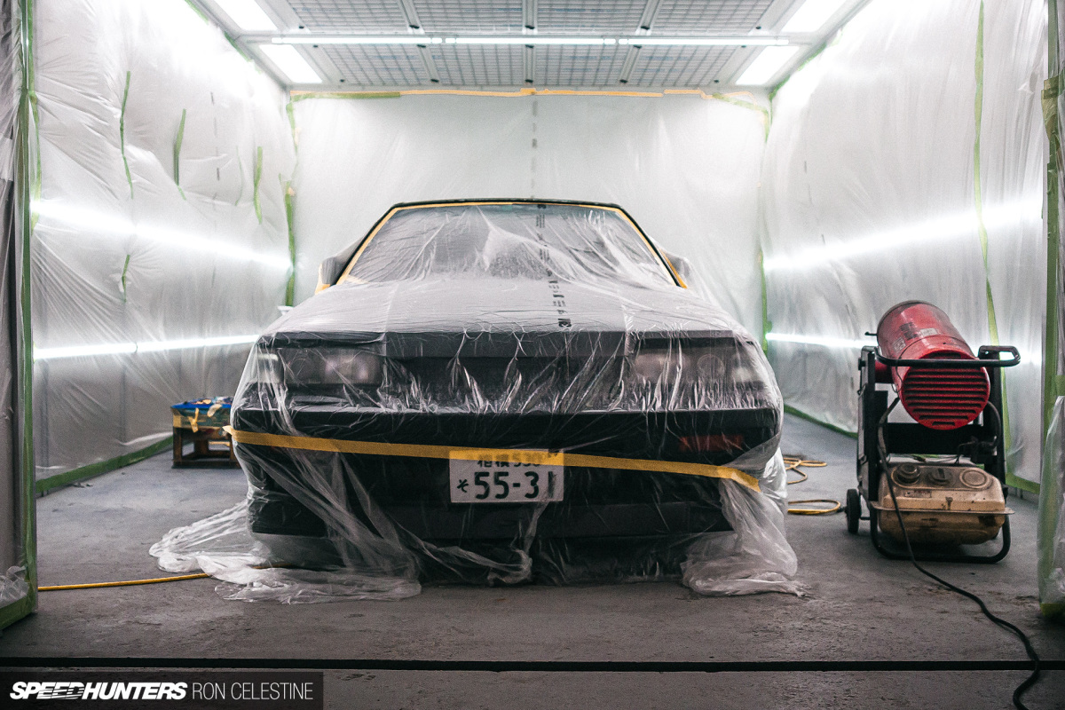 Speedhunters_Ron_Celestine_R31House_GarageTour_Paint_Booth