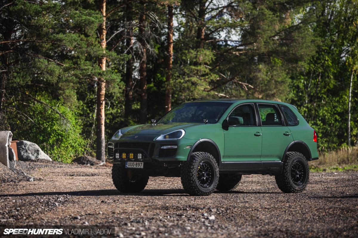 A Lifted Porsche Cayenne Turbo With A Racing Vibe Speedhunters