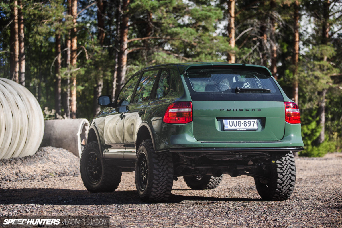 A Lifted Porsche Cayenne Turbo With A Racing Vibe Speedhunters