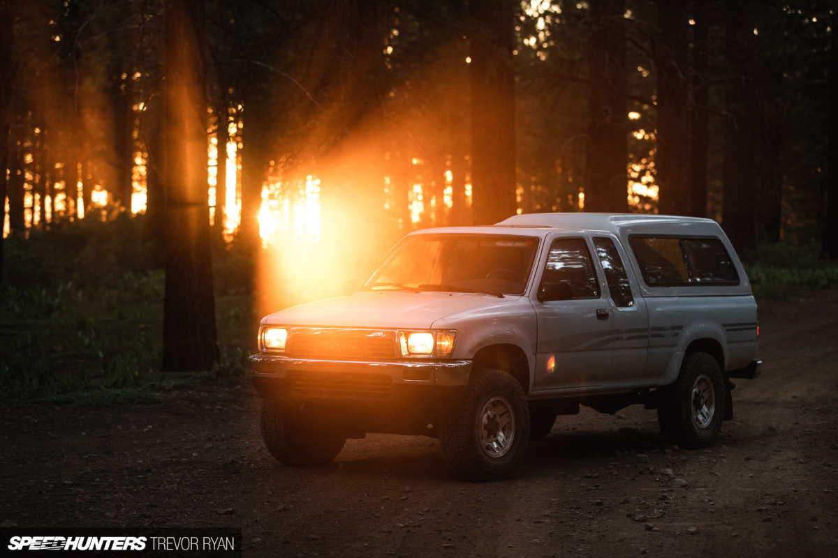 Taking A ’91 Toyota Pickup On An Off-Road Adventure