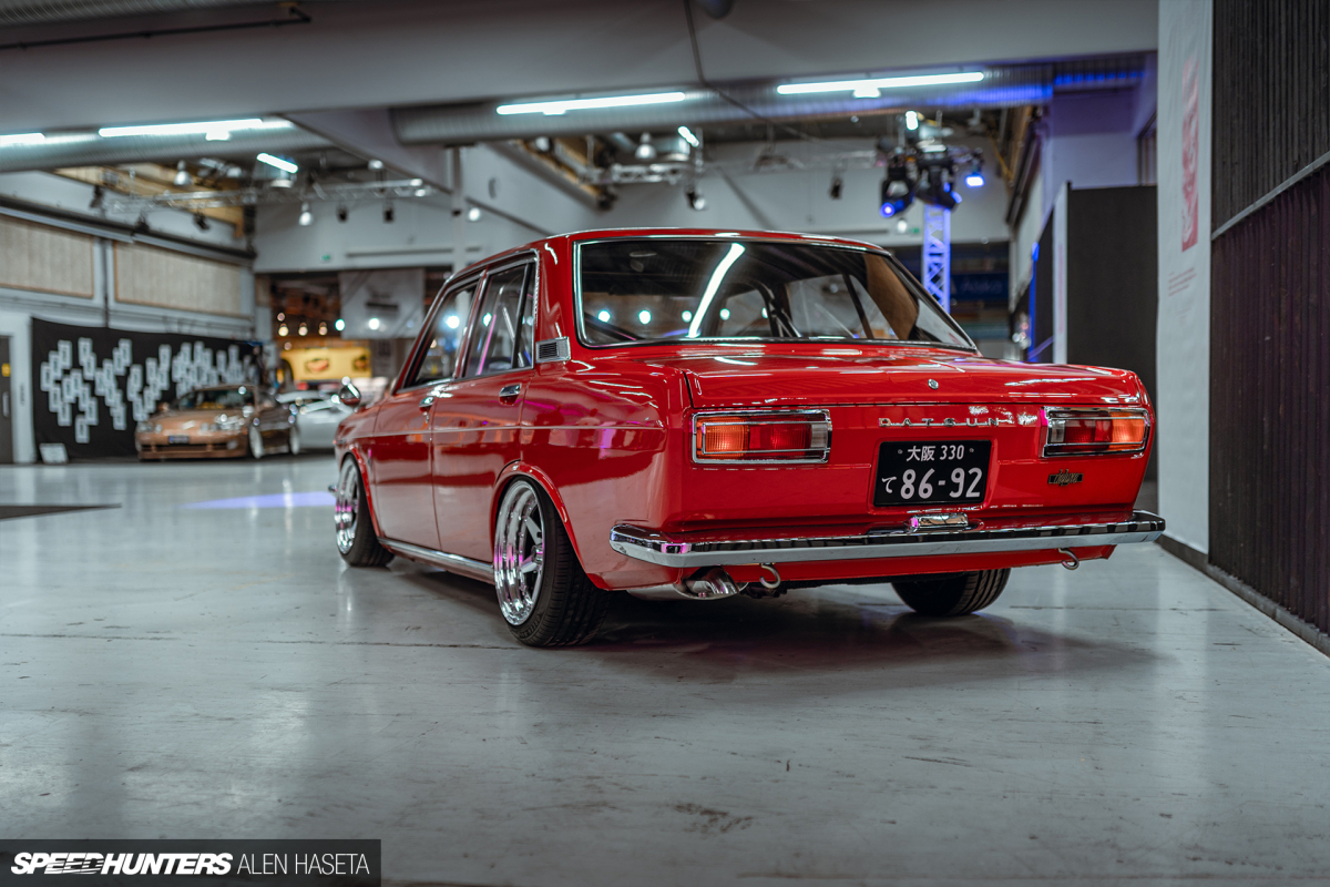 datsun 510 4 door flares