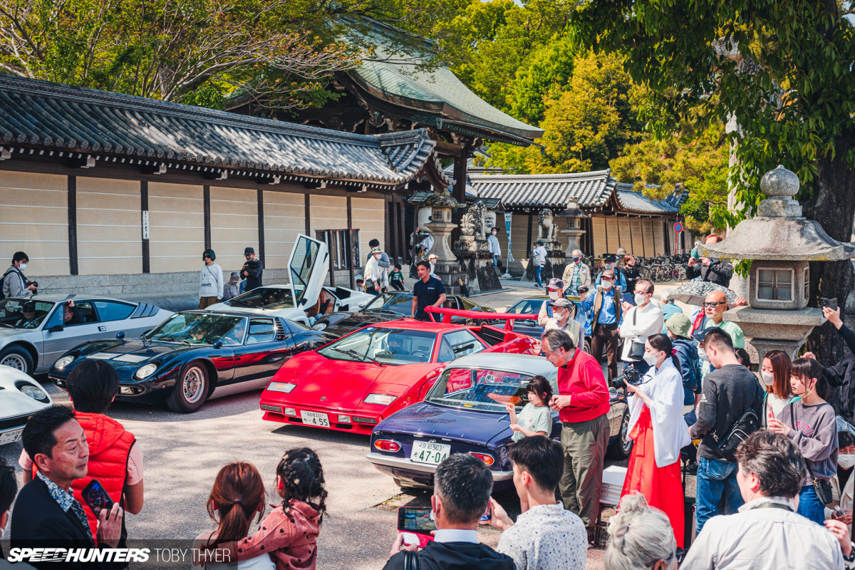 Supercars At Kitano Tenmangu Shrine