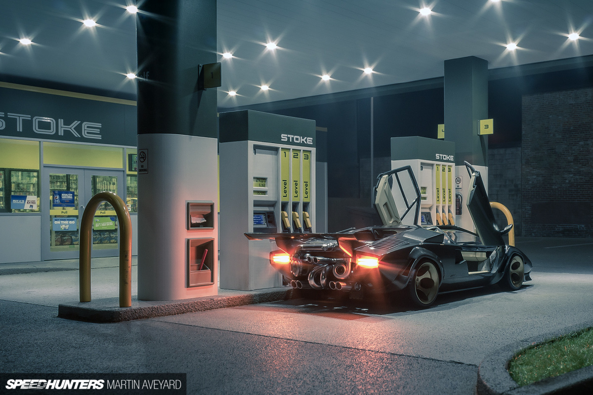 Speedhunters_Martin_Aveyard_Stoke_Models_Countach_Gas_Station