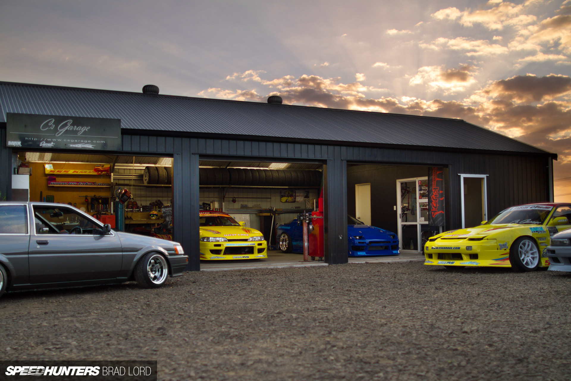 NZ's Temple Of Drift: Inside C's Garage - Speedhunters