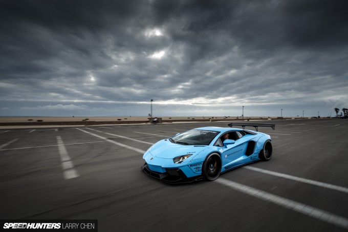 Blue Shark Attack: LB Works' Aventador - Speedhunters