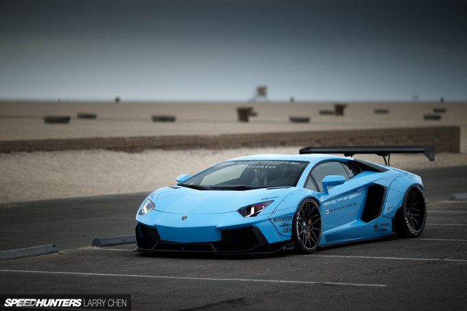 Blue Shark Attack: LB Works' Aventador - Speedhunters