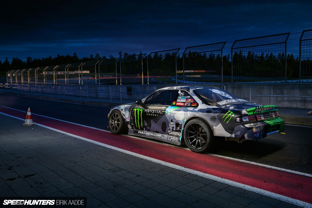 Nissan Silvia s14 Black Monster