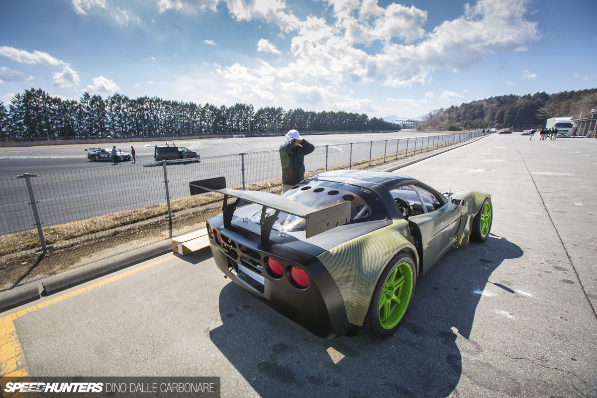 800hp, 900kg: Daigo Saito's D1 Corvette - Speedhunters