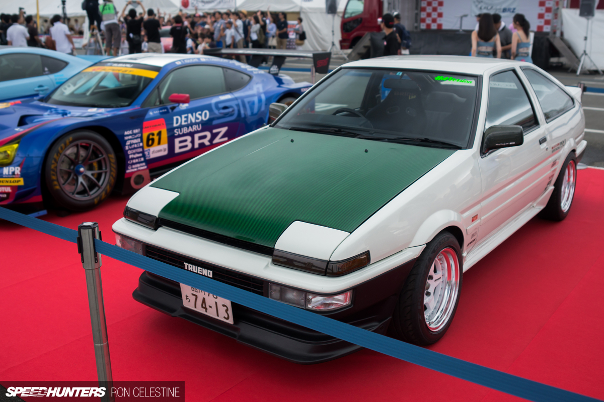 Toyota ae86 Кэйити Цутия