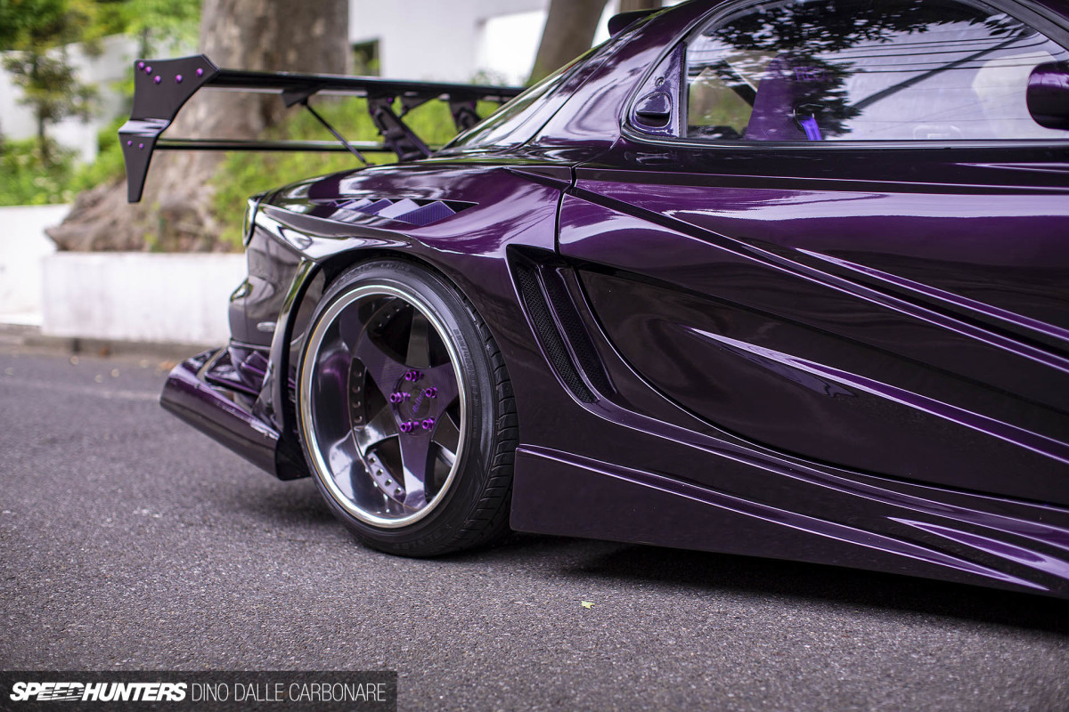 Seeing Purple: The Anubis Abflug RX-7 - Speedhunters