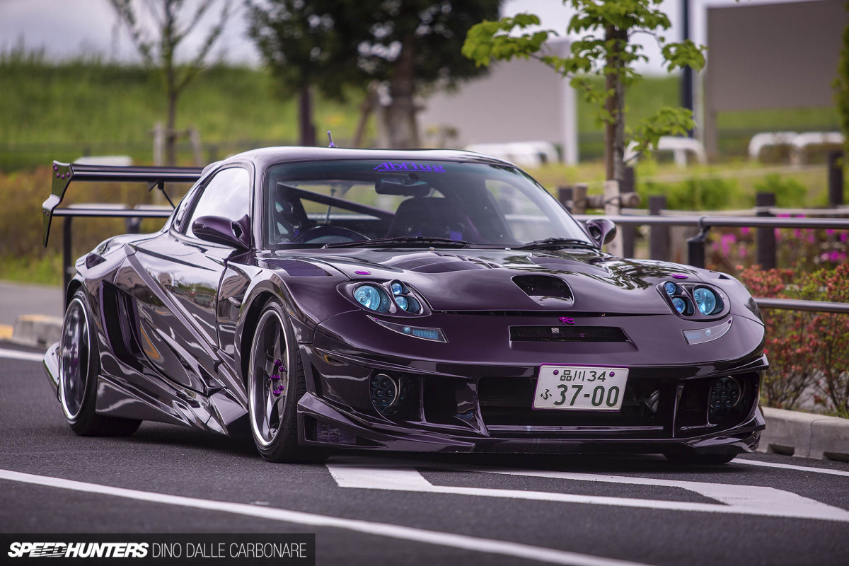 Seeing Purple: The Anubis Abflug RX-7 - Speedhunters