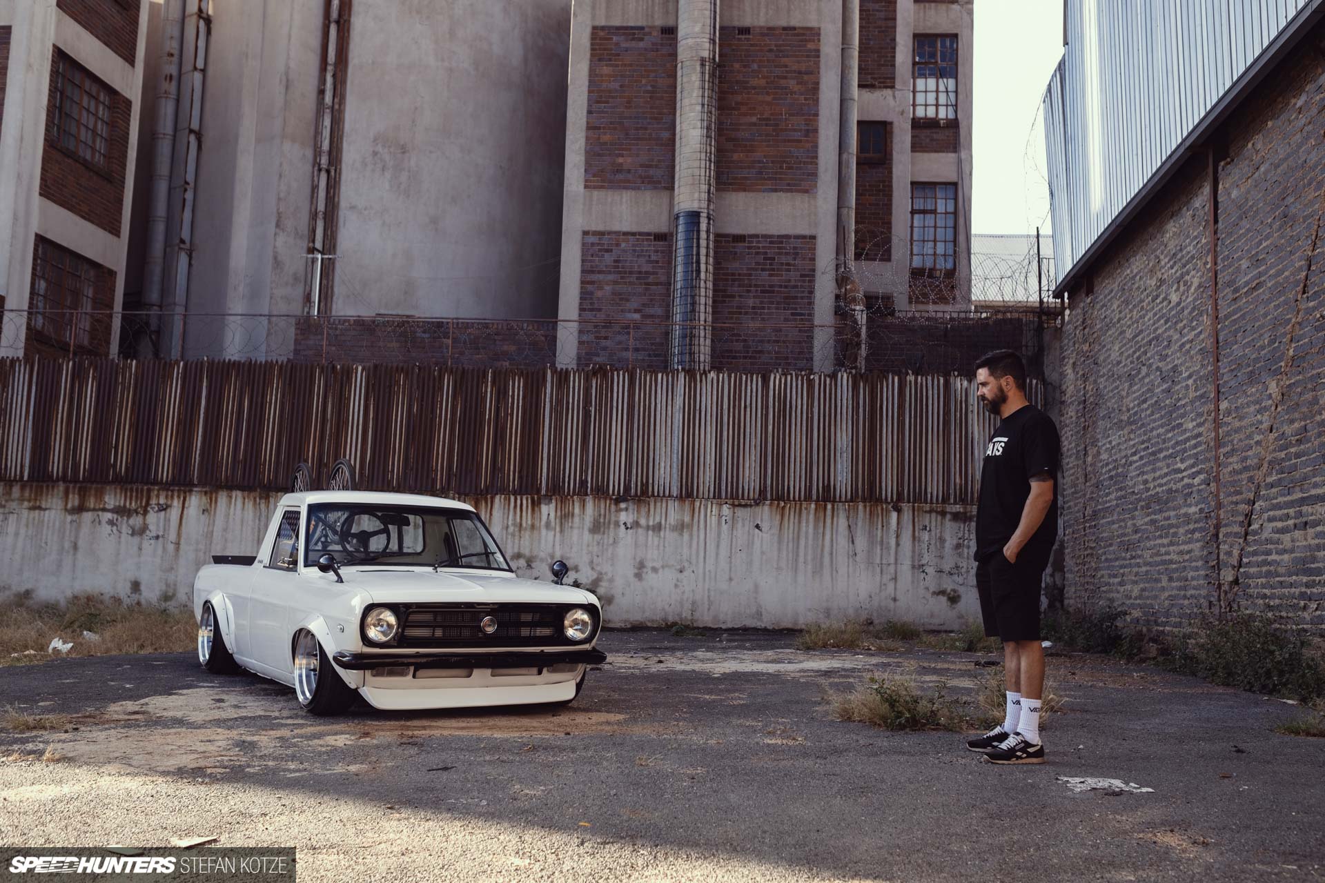 This Little Nissan Truck Goes Sunny Side Down - Speedhunters