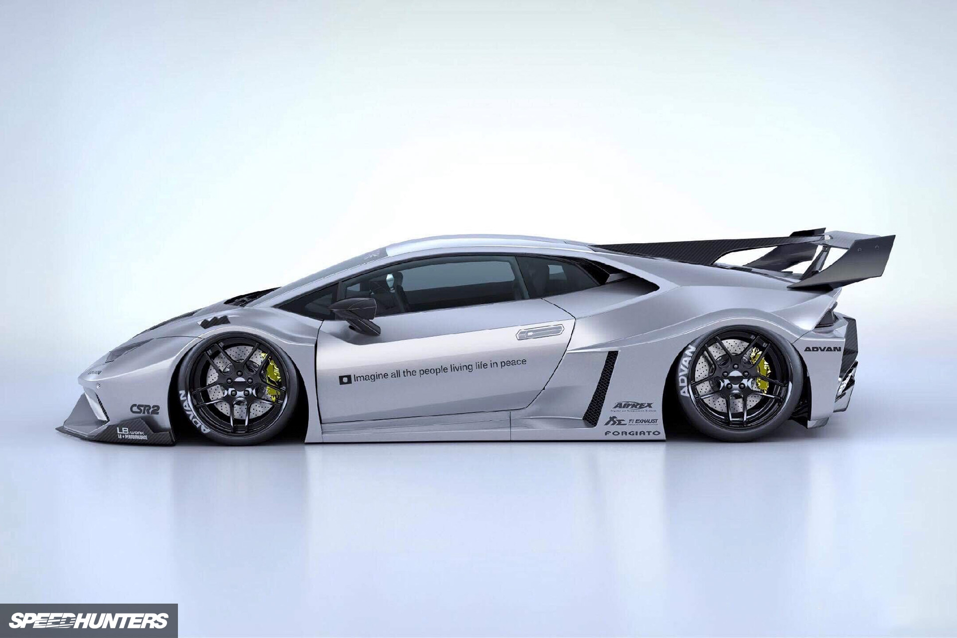 Without Rivets: The New LB-Silhouette WORKS GT Huracán - Speedhunters